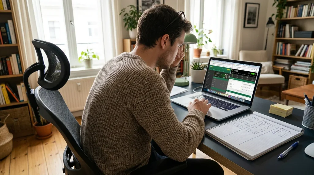 UK hockey bettor maintaining multiple bookmaker accounts for optimal NHL coverage